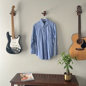 Ralph Lauren checked blue dress shirt